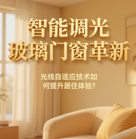 智能调光玻璃中国门窗革新：光线自适应技术如何提升居住体验?