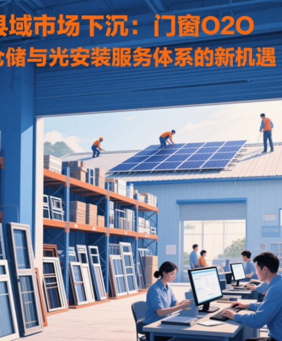 县域市场下沉：十大门窗O2O仓储与光伏安装服务体系的新机遇