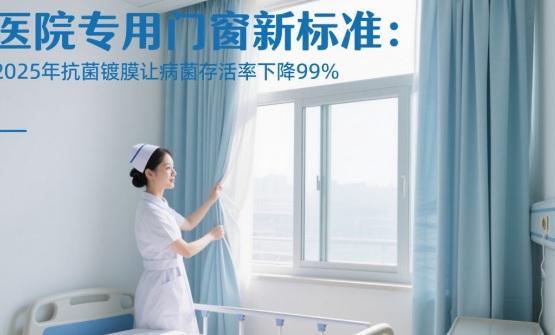 医院专用十大门窗品牌新标准：2025年抗菌镀膜让病菌存活率下降99%