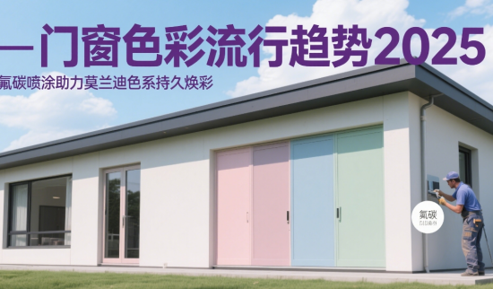 中国品牌门窗色彩流行趋势2025：氟碳喷涂助力莫兰迪色系持久焕彩