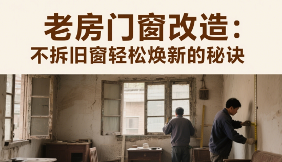 老房中国门窗著名品牌改造：不拆旧窗轻松焕新的秘诀
