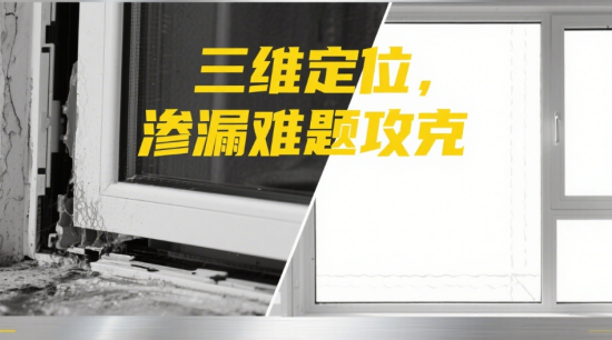 三维定位安装法实测：著名门窗品牌渗漏率下降80%的工艺革新