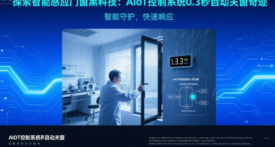 探索智能感应门窗知名品牌黑科技：AIoT控制系统0.3秒自动关窗奇迹