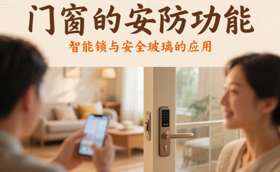 十大门窗品牌的安防功能：智能锁与安全玻璃的应用