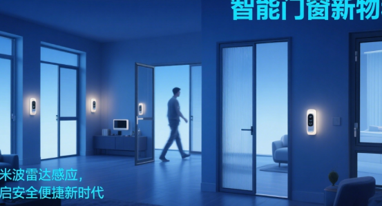 智能门窗新物种：毫米波雷达感应，开启安全便捷新时代