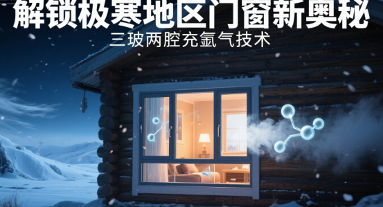 解锁极寒地区门窗新奥秘：三玻两腔充氩气技术