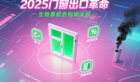 欧盟碳关税倒计时!门窗出口避坑指南：生物基密封胶替换硅酮的3个成本公式