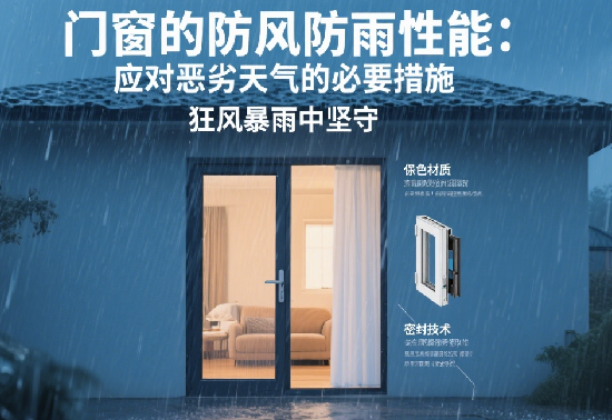 门窗的防风防雨性能：应对恶劣天气的必要措施