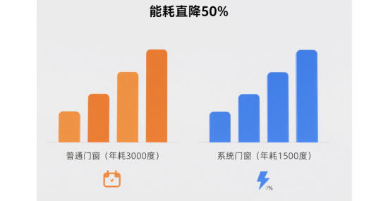 系统中国门窗十大品牌VS普通门窗：3年省出万元电费，选对有多重要?
