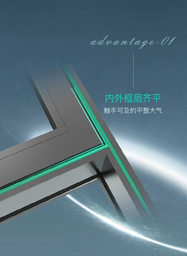 住Delta系列95内开内倒窗 开启品质生活新视界