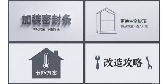 老旧门窗品牌改造方案：加装密封条、更换中空玻璃的节能升级攻略